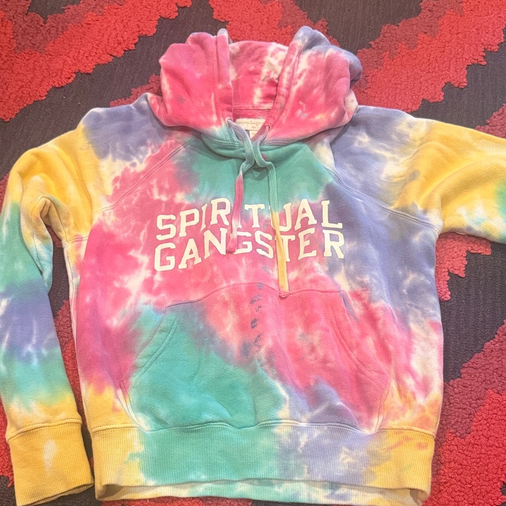 Spiritual Gangster Tie-Dye Sweatshirt XS